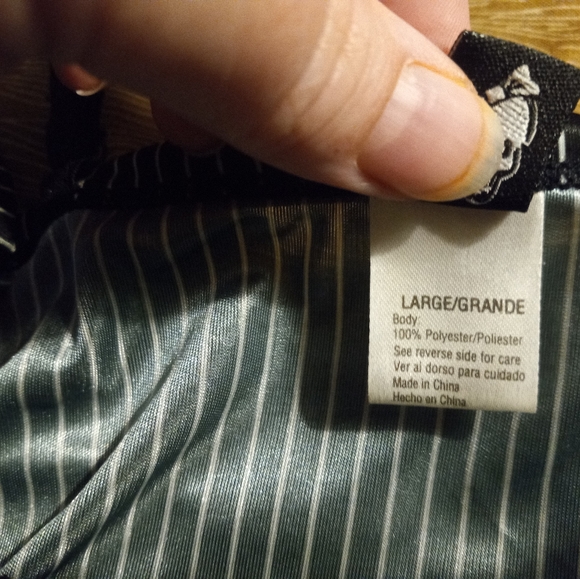 Hot Topic y2k lace and pinstripe camisole - Picture 7 of 11